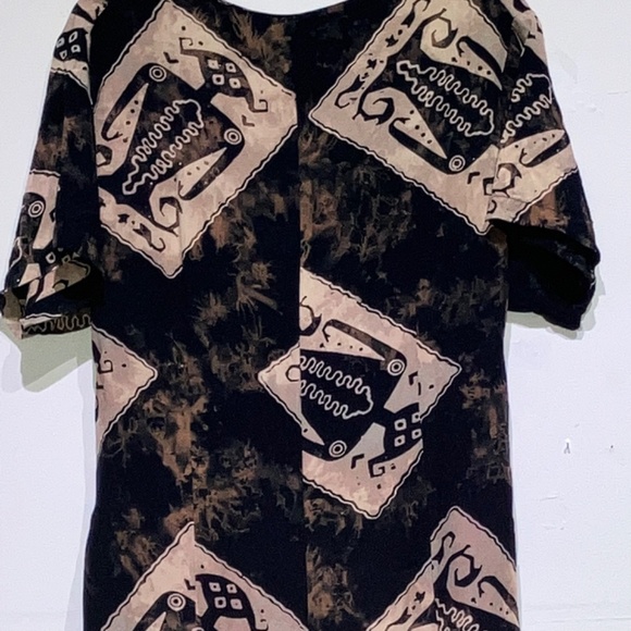 Vintage Black and cream super wide leg jumpsuit - Picture 5 of 13